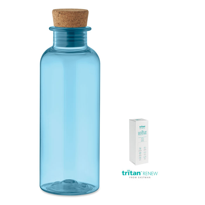 Bouteille personnalisable 500ml OCEAN Tritan Renew™ Bleu transparent